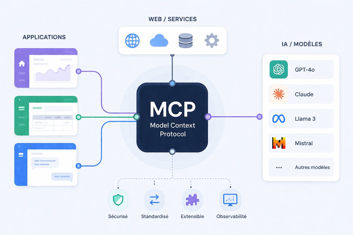 MCP : le protocole qui permet a Claude de piloter votre application via des prompts