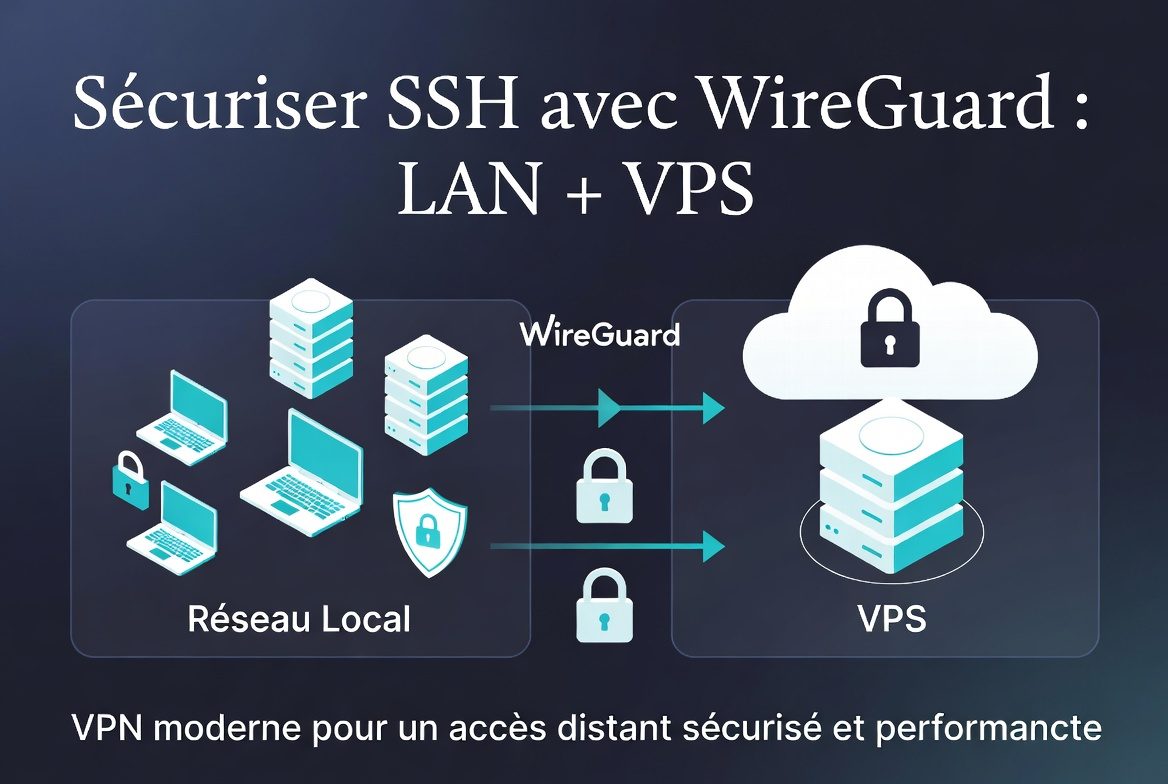 WireGuard : cloisonner son infra et ne plus exposer aucun port critique sur Internet